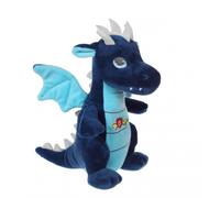 Peluche - peluche dragon sonore, bleu 17 cm bleu TU
