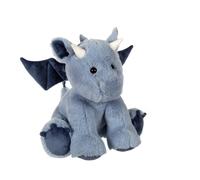 Peluche - peluche dragon trendy, bleu jeans 30 cm bleu TU