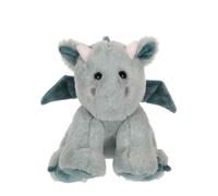 Peluche - Peluche Dragon Trendy Vert d'Eau - 16 cm