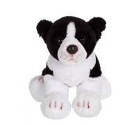 Peluche - Peluche Floppipup Border Collie - 22 Cm Noir TU