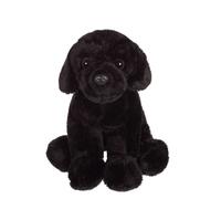 Peluche - Peluche Floppipup labrador noir - 22 cm