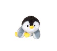 Peluche - Peluche Floppy Choopy Pingouin Noir Blanc Et Gris ? 22 Cm Gris TU