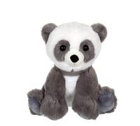 GIPSY Toys - Peluche Les Amis Floppy - Panda - 30 CM - Gris ET Blanc