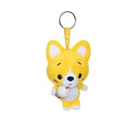 Peluche - Peluche Little Corgi Cuties 12 cm : Porte-clés Chien Corgi - Bubble Tea