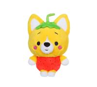 Peluche - Peluche Little Corgi Cuties 20 Cm : Chien Corgi - Fraise Jaune TU