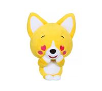 Peluche - Peluche Little Corgi Cuties 20 Cm : Chien Corgi - In Love Jaune TU