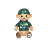 Gipsy Toys - Peluche Ours « Maillot et Casquette sprinteur Vert » 15 cm - Peluche Officielle du Tour de France. Offrez Un Champion aux Couleurs du Sprint !