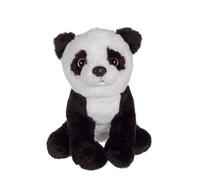 Peluche - peluche p'tits sauvageons 15 cm - panda noir TU