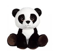 Peluche - peluche puppy eyes pets panda noir et blanc - 40 cm noir TU
