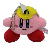 Peluche Pendentif Kirby - Chapeau Jaune 8cm Jaune G