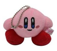 Peluche Pendentif Kirby - Rose Souriante 8cm Rose G
