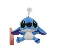 Peluche Pendentif Stitch avec Ventouse - Bleu & Blanc 12cm
