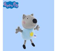 Peluche Peppa Pig, 23 cm - Peluche molle et douce du monde de Peppa Pig - Cadeau de jouet pour tout-petits et enfants Taille UniqueCartoonPolyester