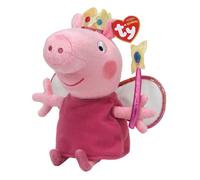 Peluche - PEPPA PIG - TY46140 - 16 cm - Rose - Mixte