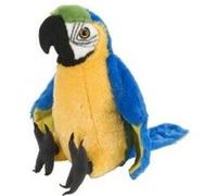 Peluche Perroquet Ara Bleu Et Jaune 42 Cm Wild Republic