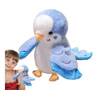 Peluche perroquet douce et confortable - Oiseau en peluche perroquet parlant - Giocattolo Interattivo Di Ruolo en peluche Per Raccontare Storie, Insegnare Il Teatro Delle