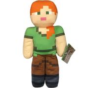 Peluche personnages compatibles minecraft jeu vidéo Enderman Steve Alex Creeper Wolf Lame Ocelot Pork (ALEX)