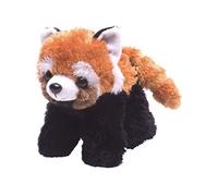 Peluche Petit Panda De 18 Cm Brun Noir Blanc