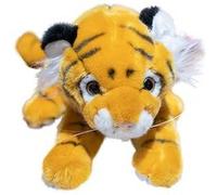 Peluche Petit Tigre Position Couchée 30CM Jaune W60 Jaune G