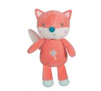Peluche - petits musicaux les ptits féeriques renard - 17 cm orange TU