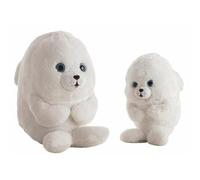 Peluche phoque blanc 30 cm