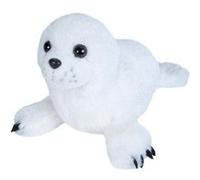 Peluche Phoque Du Groenland De 20 Cm Blanc