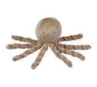 Peluche pieuvre Lapidou Moka (23 cm)