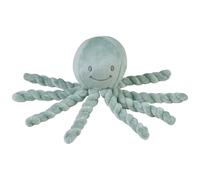 Nattou Peluche Poulpe Lapidou – Compagnon de route dès la naissance, 7,5 cm, Polyester, Turquoise
