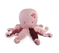 Peluche Pieuvre rose XXL - Histoire d'Ours - Jouet Enfant - Taille XXL - Rose