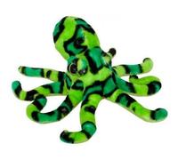 Peluche Pieuvre Verte 28cm - Animaux De La Mer - Wild