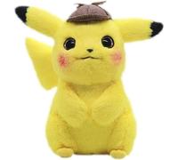 Peluche Pikachu détective 30 cm