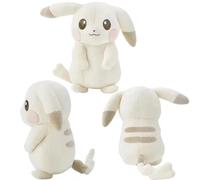 Peluche Pikachu Réplique de Haute Qualité Pokémon Pokopia Welcome Back, Jouet Doux et Rembourré, Accessoires de la Collection 30ème Anniversaire 25cm YELLOW