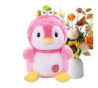 Peluche pingouin - En peluche - En forme de fruit - Pour , adolescents et adultes - Collectionneur de chambre d'enfant - Voiture - Canapé - Lit - Chambre de bébé - Temps de jeu - Dormir