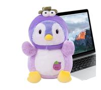 Peluche Pingouin - Pingouin Fruit Jouet D'Accompagnement Doux,Animal De Dessin Animé - Pour Adultes Collectionneurs Temps De Jeu Heure Du Coucher Chambre Salon Voiture Canapé Lit Chambre D'Voyage