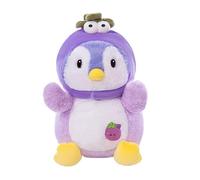 Peluche Pingouin,Pingouin Fruit Jouet D'Accompagnement Doux - Poupées Réconfortantes | pour Adolescents Adultes Temps de Jeu Heure du Coucher Salon Bureau Canapé Lit Chambre d'Enfant Voyage Anniversai
