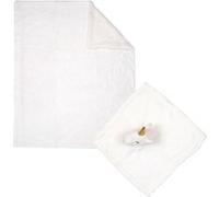 Generique – Peluche et plaid bébé Licorne 75x100 cm Blanc
