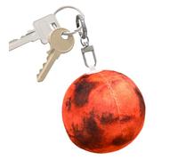 Peluche Planètes Terre & Soleil - Jouet Peluche Réaliste du Système Solaire, Ornement Planète en Coton PP Doux pour Terre, Lune, Mars et Huit Planètes, 7.5×7.5cm Spatiale pour , Jouet Éducatif