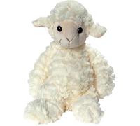 Peluche - Plush - Mouton 60119 - Blanc cassé - Yeux en plastique - Norme EN 71