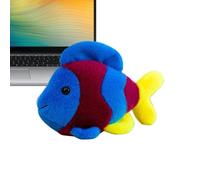 Peluche Poisson Doudous Câlins Doux Mignons Apaisants Et De Collection | Jouet Animal en Peluche de 20 cm Pour Garçons Salon Chambre Bureau Canapé Lit Étagère Voiture