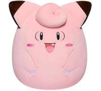 Peluche - POKÉMON - Clefairy - 25 cm - Rose - Douce texture - Jouet pour tous âges