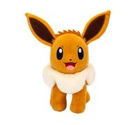 Pokémon Peluche Eevee 1 W16, douce 30,5 cm, détails authentiques, Multicolore