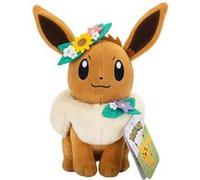 Peluche | Pokemon | Evoli Couronne De Fleurs (20 Cm)