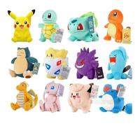 Peluche Pokémon Gengar, Jouet Mignon De Dessin Animé, Pikachu, Beurre Doux, Cadeau D'anniversaire Pour Enfant, 197, 24cm-Jigglypuff 25cm-Original