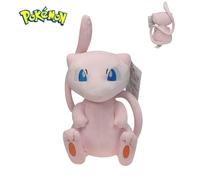 Peluche Pokémon Mew, peluche kawaii de dessin animé Go dex Mew, jouets en peluche doux, poupée anime kawaii, coussin, cadeau d'anniversaire pour enfants Mew-c