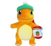 Peluche Pokémon Pendentif Hiver Ander Avec Bonnet De Noël 20 Cm Jazwares