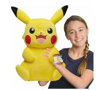 Pokémon Peluche Pikachu 60 cm, douce, détails authentiques