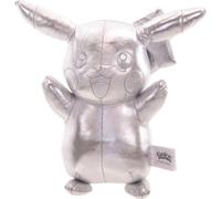 Peluche Pokemon - Pikachu Anniversaire Select (argenté, 30cm) Peluche