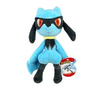 JAZWARES Peluche Pokemon Riolu 20 cm - Jouet Pokemon Nouvelle Vague 2021 - Peluche Pokémon Licence Officielle