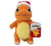 Pokémon – Peluche Salamèche – Bonnet de Noël – 20 cm