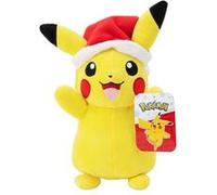 Peluche Pokémon Seasonal Holiday Pikachu with Santa Hat W4 Multicolore C
